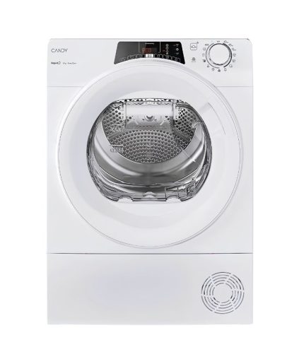 Uscator de rufe CANDY RO EH8N2TE-S, Pompa de caldura, 8 kg, 14 programe, Clasa D, Wi-Fi, alb