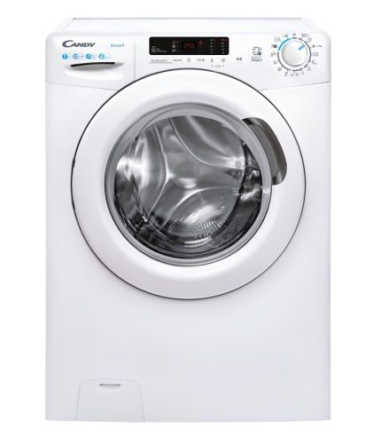 Masina de spalat rufe Candy CS4 1172DE/1-S, clasa D, 7 kg, 1100 rpm, Easy Iron, Slim, Programe rapide de spalare, Hygiene, al