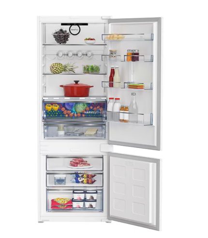 Combina frigorifica incorporabila BEKO BCNE400E40SN, No Frost, 370 l, H 194 cm, Clasa E